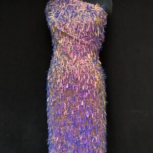 Twilight Shimmer Drop-Sequin Fabric